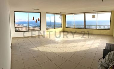 VENDO EXCLUSIVO DEPARTAMENTO CON VISTA PANORÁMICA AL MAR EDIFICIO BORDEMAR