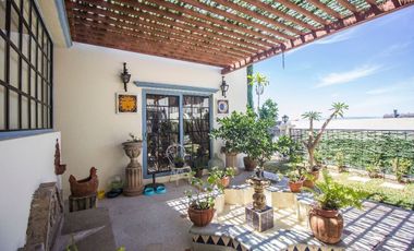 CASA MEXICANA EN CHAPALA CON VISTA AL LAGO