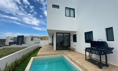 CASA EN VENTA CON ALBERCA EN FRACC. PUNTA TIBURON LAGUNA 5 RIVIERA VERACRUZANA