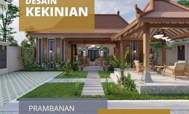 Villa Klasik Luas 379 m2 Mangku Jalan Aspal Di Prambanan