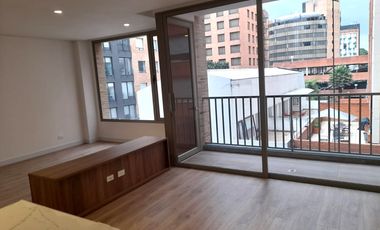 apartaestudio en arriendo en chico. Cod A51707