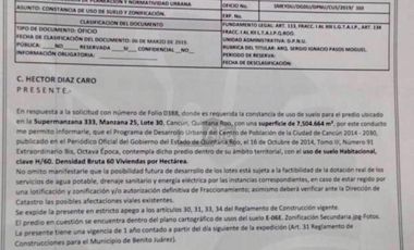 Terreno habitacional en venta en Supermanzana 326, Benito Juárez, Quintana Roo