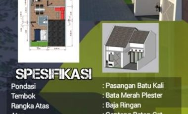 RUMAH CANTIK PALING MURAH TEPI JALAN UTAMA DI PRAMBANAN