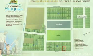 Terreno apto duplex lomas del suquia