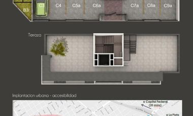 Enta al pozo 2 amb. Quilmes centro 40  al boleto con posesión y cuotas fijas