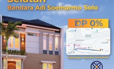 Rumah Syariah Strategis Selatan Bandara Adi Soemarmo Solo