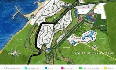 VENTA DE TERRENO CAMPECHE COUNTRY CLUB