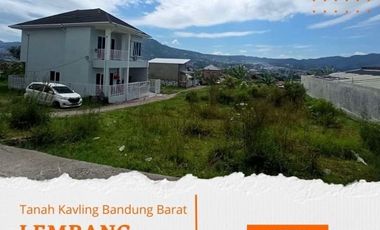 Kavling Tanah Lembang; Bandung Barat 4 Jutaan/m