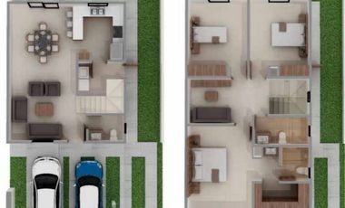 Casa en Venta en Cordilleras Modelo Baroja