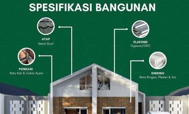 Rumah Syariah minimalis hanya 100jutaan di kab Kuningan