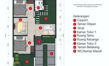 Rumah Syariah minimalis hanya 100jutaan di kab Kuningan