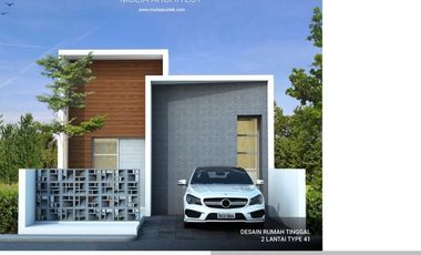 RUMAH MODERN SIAP BANGUN DALAM PERUMAHAN DI MAGELANG
