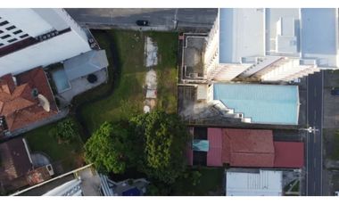 Terreno en el cangrejo para alquiler o venta (AA)