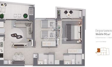 Departamento en Venta en Huechuraba