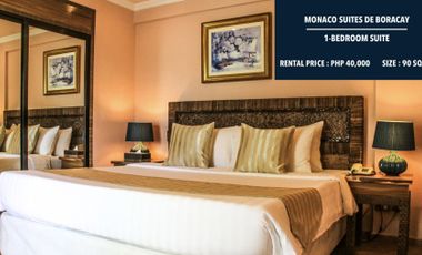 1-Bedroom Long-Term-Rental at Monaco Suites De Boracay