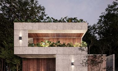 Casa en venta - 3 Recámaras - 3 Niveles - Jardin, Alberca, Rooftop - Selvazama -Tulum
