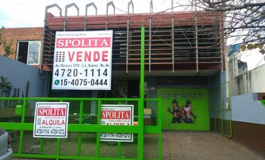 Excelente local comercial en 2 plantas sobre colectora av marquez, ideal todo rubro