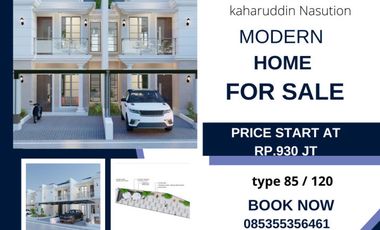 Rumah 2 Lantai di Jalan Wan Abidin Kaharudin Nasution