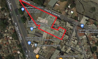 Terreno en Venta Iztapalapa, Paraje San Juan.