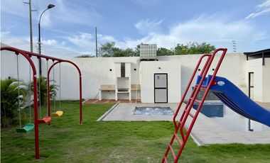 CASAS MODERNA A ESTRENAR EN VENTA EN URB PORTÓN DEL SOL - MANTA