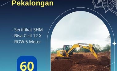 Tanah Pekalongan 60 Jt-an, SHM Per Unit, Dekat Tugu Duren