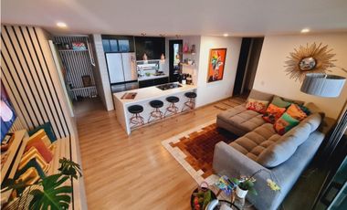 Bogota vendo apartamento remodelado en chapinero alto area 90 mts