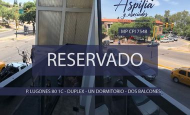 ALQUILER Departamento dúplex 1 dormitorio con doble balcón – Nueva Córdoba