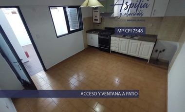 ALQUILER departamento 1 dormitorio con patio – Centro Córdoba