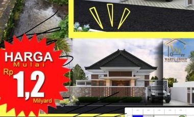 DIJUAL VILLA TEMPEL YOGYA MURAH BAGUS CASHBACK 2 JUTA BOOKING DI TEMPAT