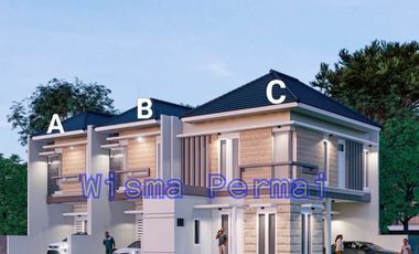 Dijual Rumah Baru Minimalis 2 Lantai Wisma Permai Surabaya