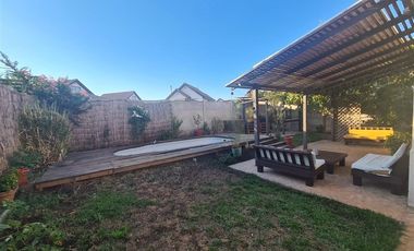 Casa en arriendo AMOBLADA Loteo El Polo, Machalí