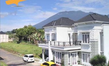 JUAL RUMAH VILLA DI CIPANAS PUNCAK, BERKABUT, VIEW GUNUNG GEDE PANGRANGO