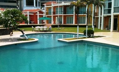 Villa amueblada en renta en boca del rio de un nivel con vista al mar | arlette flores