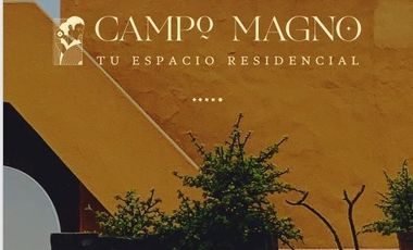 Terrenos Residenciales en preventa en Campo Magno. zona norte de Mérida.