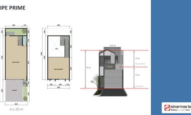 Rudang Taman Tekno X Uk. 6x20var Investasi Terbaik di BSD City