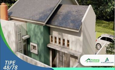 TERBATAS 1 Unit Rumah Murah Langsung huni 7 menit Universitas Subang