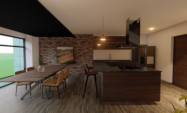 Venta de Loft de dos pisos de lujo, amenidades y seguridad 24hrs en Villas de Irapuato
