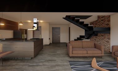 Venta de Loft de dos pisos de lujo, amenidades y seguridad 24hrs en Villas de Irapuato