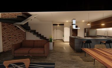 Venta de Loft de dos pisos de lujo, amenidades y seguridad 24hrs en Villas de Irapuato