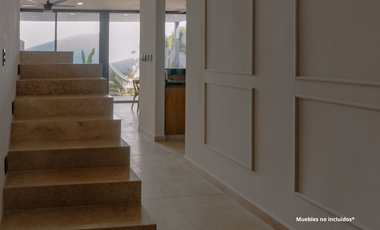 Casa en condominio en conkal con alberca y 3 recamaras