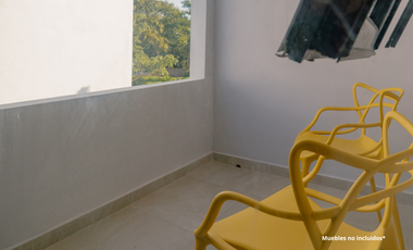 Casa en condominio en conkal con alberca y 3 recamaras