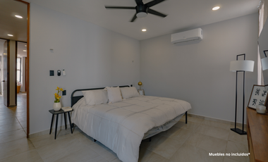 Casa en condominio en conkal con alberca y 3 recamaras