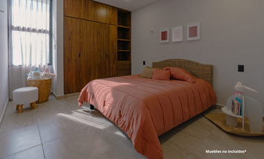 Casa en condominio en conkal con alberca y 3 recamaras