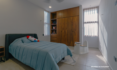 Casa en condominio en conkal con alberca y 3 recamaras