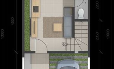 Rumah Baru Minimalis 2 Lantai Dekat Pemkot Cimahi