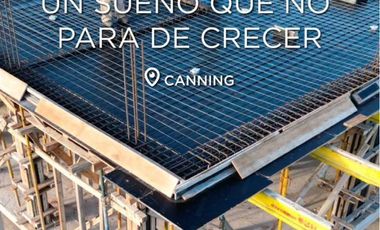 Venta en pozo de departamento a estrenar 4 Amb- Canning
