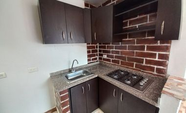 apartamento en arriendo en conjunto residencial santa cruz piso 8. Cod A13233