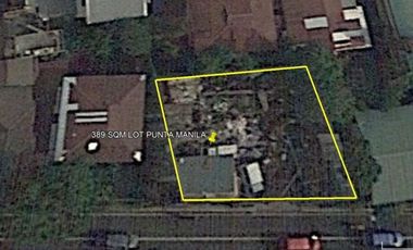 389 SQM LOT ALONG MAIN ROAD GOING PUNTA MANILA