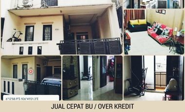 Take/over murah rumah 2 lantai semi furnished seputaran Graha Raya, Bintaro, Pinang, Cipondoh, Ciledug, Kota Tangerang