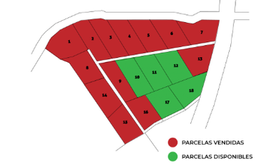 Parcela de Agrado (con Rol) entre San Clemente y Lago Colbún